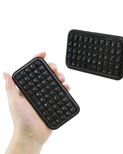 Mini Kablosuz Bluetooth Klavye USB Şarjlı Taşınabilir Klavye