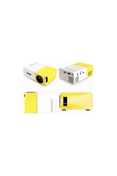 Mini LED Projeksiyon Cihazı, SVGA Çözünürlük, 400 ANSI Lümen Parlaklık, HDMI ve USB Bağlantılı