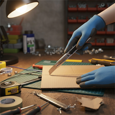 Mini Maket Bıçağı - Metal - Falçata