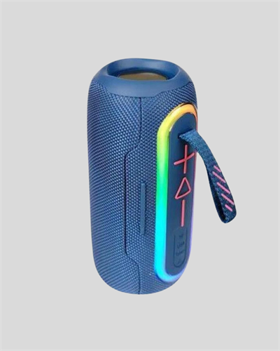 Mini Mavi Bluetooth Hoparlör Şık Görünüm ve Taşınabilir Güçlü Ses