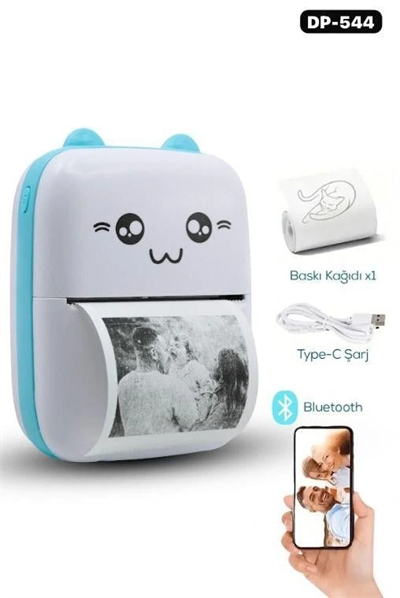 Mini Printer Etiket Çıkarıcı Yazıcı