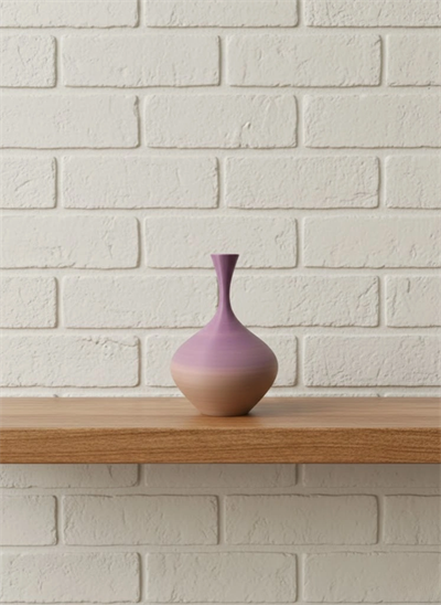 Mini Rainbow Dekoratif Vazo 8 cm Renk Geçişli Modern Tasarım