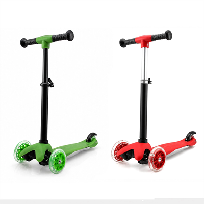 Mını Scooter Rıden Shıne Işıklı Scooter 55x57-64-71cm Fosforlu Renkli +2 Yaş - 40kg Max Taşıma Herhangi Bir Renk Gönderilir Bx40