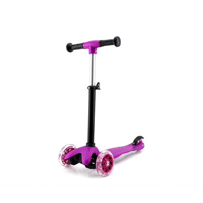 Mını Scooter Rıden Shıne Işıklı Scooter 55x57-64-71cm Fosforlu Renkli +2 Yaş - 40kg Max Taşıma Herhangi Bir Renk Gönderilir Bx40
