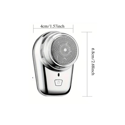 Mini Shaver Sıfır Sakal Taşınabilir Şarjlı Tıraş Makinesi Ipx6 Korumalı  Bx40