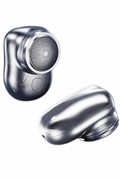 Mini Sıfır Sakal Yanak Tıraş Makinesi USB Şarjlı Sıfır Sakal Taşınabilir Korumalı