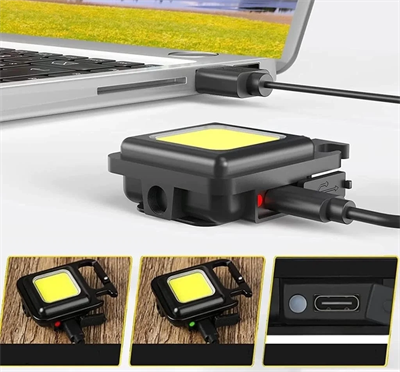 Mini Taşınabilir Led Çok Fonksiyonlu Fener Bx40