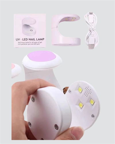 Mini Tırnak Kurutucu – Hızlı Kurutma İçin UVLED Işık Teknolojisi