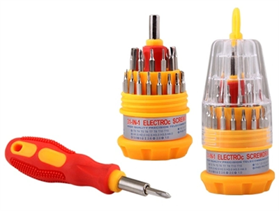 Mini Tornavida Seti (31 Parça) Bx40
