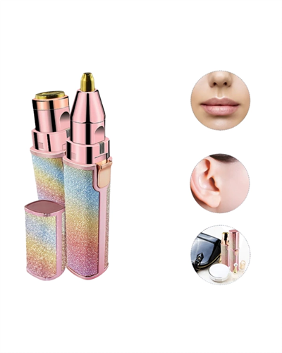 Mini USB Şarjlı Elektrikli Epilatör – Kaş ve Yüz Tüy Temizliği İçin 2si 1 Arada