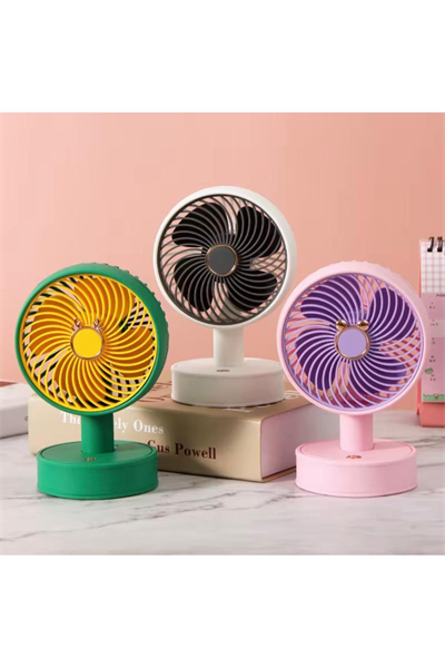 Mini USB Şarjlı Kişisel Masaüstü Vantilatör - Ev ve Ofis İçin İdeal