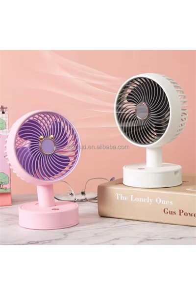 Mini USB Şarjlı Kişisel Masaüstü Vantilatör - Ev ve Ofis İçin İdeal