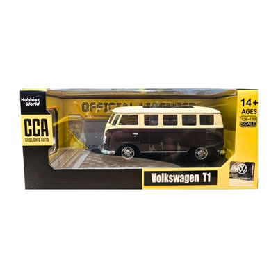 Minik 1/32 Klasik Volkswagen T1 Model Araba - Tek Renk Seçimi, Koleksiyon Vitrin İçin BX-313410