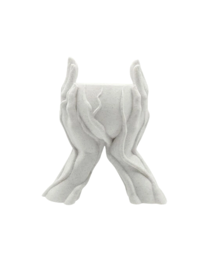 Minimalist El Tasarımlı Dekoratif 3D Saksı Vazo Modern Masa Dekoru