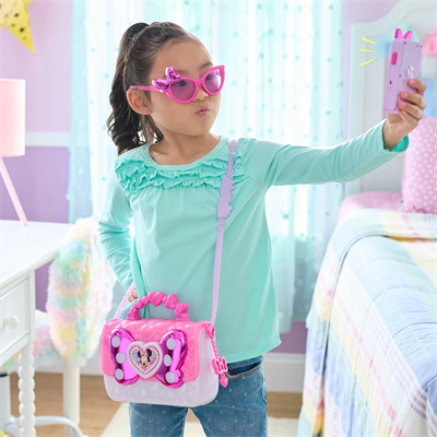 Minnie Mouse Kurdele Çanta Seti