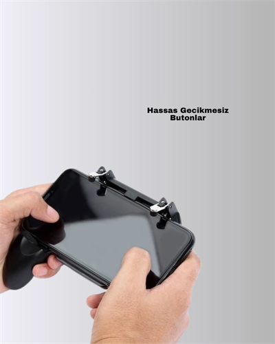 Mobil Oyunlar İçin Joystickli Ergonomik Gamepad Kontrol Cihazı