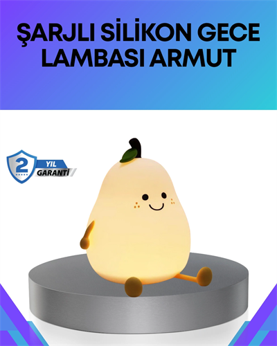 Modern Armut Gece Lambası Kablosuz Şarjlı LED Aydınlatma