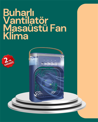 Modern Tasarımlı Kompakt ve Güçlü Hava Üfleyen Fan