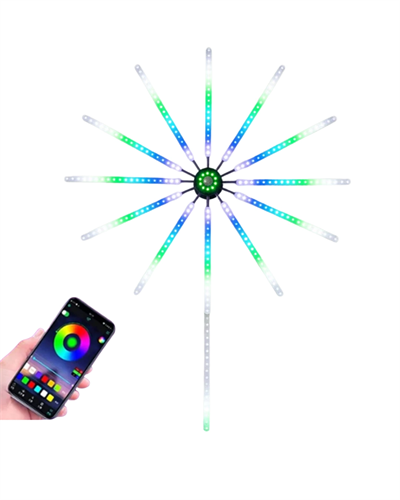 Modüler RGB LED Duvar Işığı  Efektli Uzaktan Kumandalı Yeni Nesil