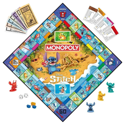 Monopoly Stitch Kutu Oyunu
