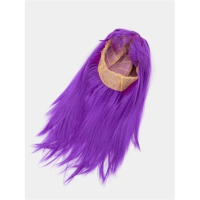 Mor Renk Düz Kesim Peruk