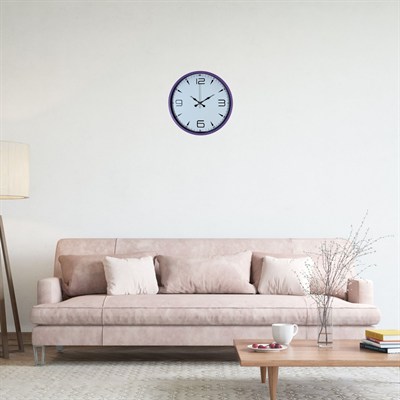 Mor Standart 36 Cm Duvar Saati