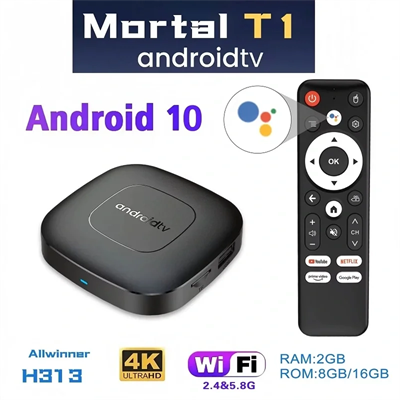 Mortal T1.android Tv Box 2gb Ram -16 Gb Hafıza Android 12 Tvbox Bx40
