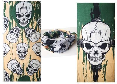 Motorcu Boyunluk Baf Buff Bandana 25x48 cm Model 5 (3936)