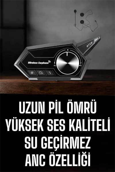 Motorcu Kulaklığı Kask Kulaklığı ANC Özelliği Sesli Görüşme Özelliği