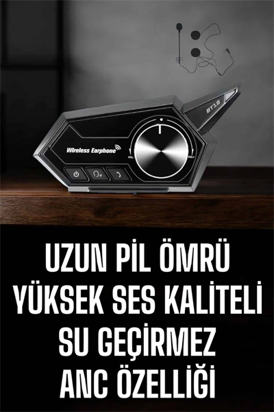 Motorcu Kulaklığı Kask Kulaklığı ANC Özelliği Sesli Görüşme Özelliği