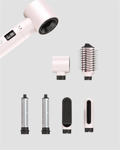 Motorlu LCD Ekranlı Saç Şekillendirme Seti