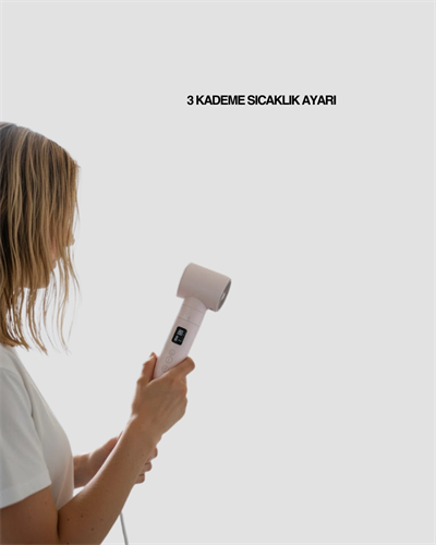 Motorlu LCD Ekranlı Saç Şekillendirme Seti