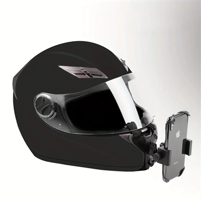 Motorsiklet Kask Önü Takılan Telefon Tutucu Aksiyon Kamerası Takılabilen Aparat Bx40