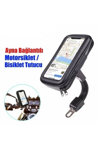 Motorsiklet Su Geçirmez Telefon Kılıfı Telefon Tutucu 7 İnç Xl