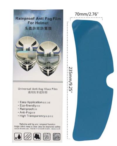 Motosiklet  Kaskı İçin Yağmur Kaydırıcı Film (3936)