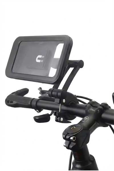 Motosiklet Bisiklet Su Geçirmez Manyetik Telefon Tutucu Gidon Navigasyon Kılıfı