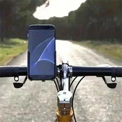 Motosiklet Gidon Telefon Tutucu–360° Döner, Kaymaz Sabitleme Sistemli, Sarsıntı Önleyici Telefon Tutucu Aparat Bx40