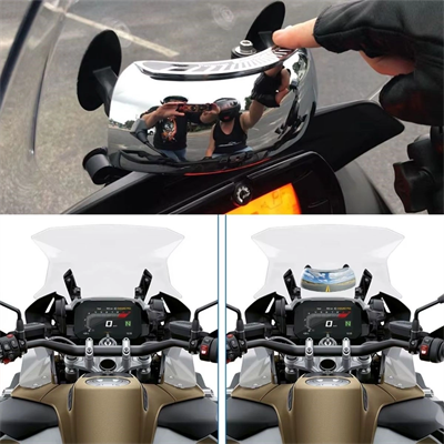 Motosiklet İçin Islanmaya Dayanıklı Geniş Açı Görme Ve Kör Nokta Aynası Bx40