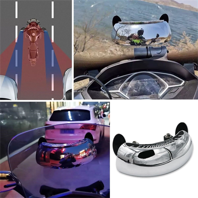 Motosiklet İçin Islanmaya Dayanıklı Geniş Açı Görme Ve Kör Nokta Aynası Bx40