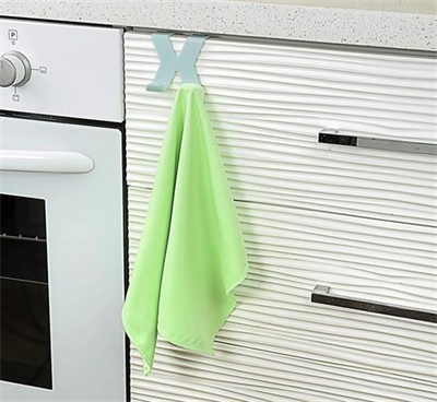 Mutfak Banyo Dolap Kapağına Takılan Meta Havlu Askılığı Aparatı Bx40