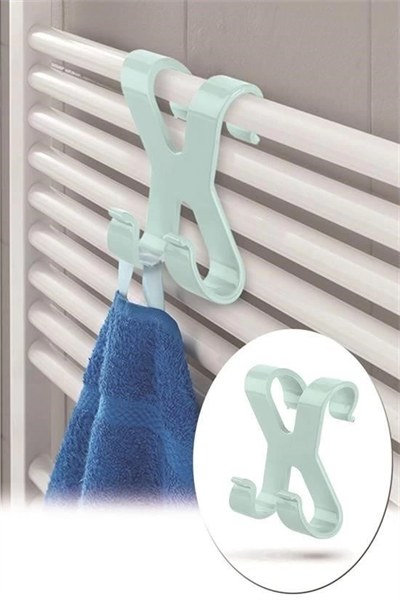 Mutfak Banyo Dolap Kapağına Takılan Meta Havlu Askılığı Aparatı