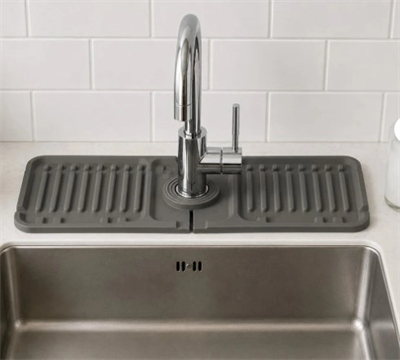 Mutfak Banyo Lavabo Kenarı Silikon Mat Gri Bx40