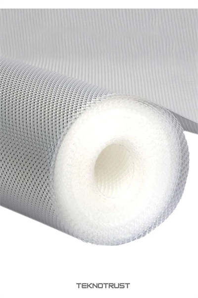 Mutfak Kaydırmaz Şeffaf Raflık Kaymaz Dolap Içi Çekmece Örtüsü Pvc 45x300 Cm Koruyucu Eva Kalın
