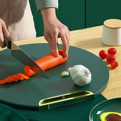 Mutfak Sebze,Meyve,Et,Balık,Ekmek Doğrama Kesme Tahtası Standlı Kesim Panosu (3936)