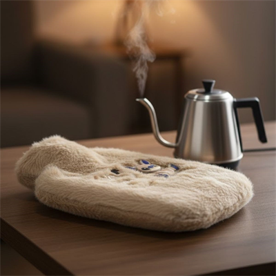 Mutlu Robot Hayvan Figürlü Peluş Sıcak Su Torbası 1 Lt – Yumuşak Kılıf, Uzun Süre Sıcak Tutan Termal Su Torbası