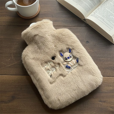 Mutlu Robot Hayvan Figürlü Peluş Sıcak Su Torbası 1 Lt – Yumuşak Kılıf, Uzun Süre Sıcak Tutan Termal Su Torbası