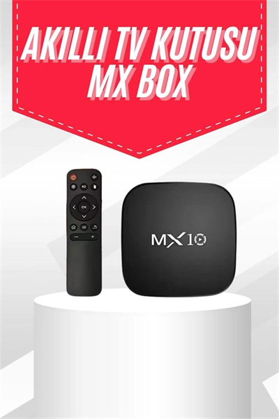 Mx Box Android Tv Media Sound 4K Ultra HD Görüntü Kaliteli