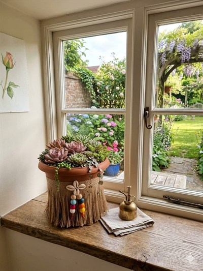 NF BOHEM 2,7 LİTRE PLASTİK SAKSI