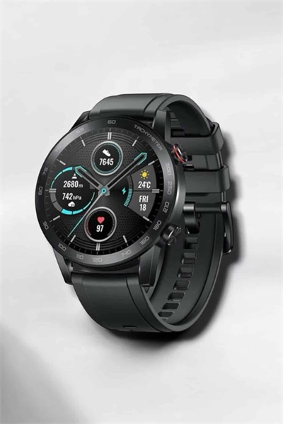 NFC ve Kablosuz Şarjlı Akıllı Saat EKG, Nabız & Spor Modları ile iOS ve Android Uyumlu