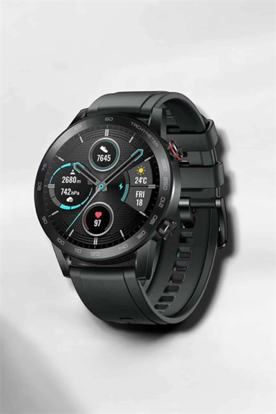 NFC ve Kablosuz Şarjlı Akıllı Saat EKG, Nabız & Spor Modları ile iOS ve Android Uyumlu